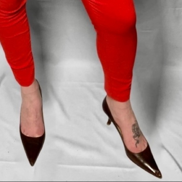 Vintage Jimmy Choo Brown Pumps Size 39 - Picture 2 of 11